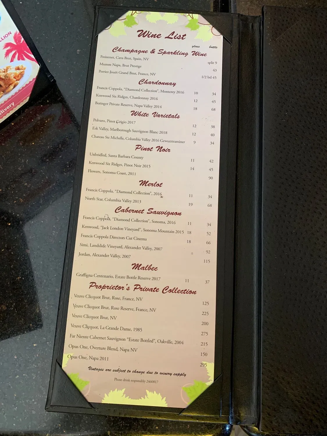 Menu 3