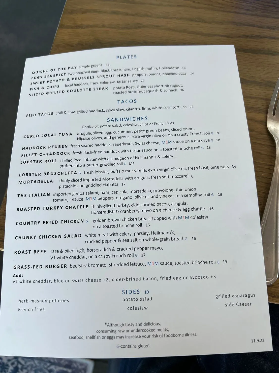 Menu 3