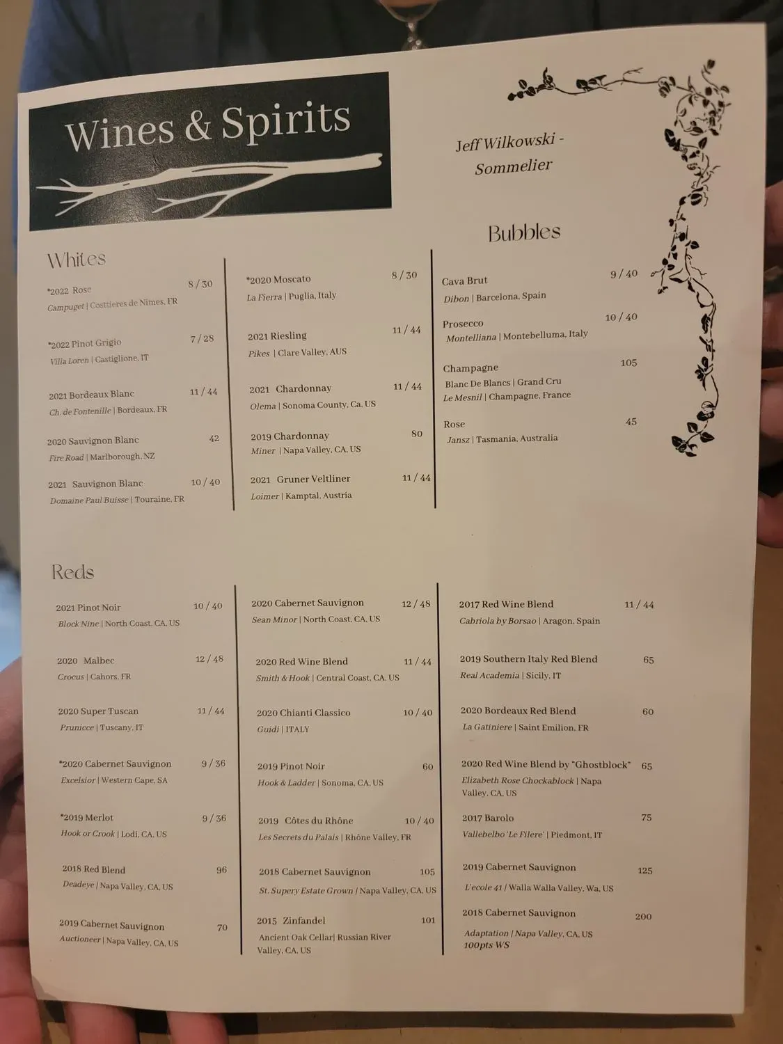 Menu 3