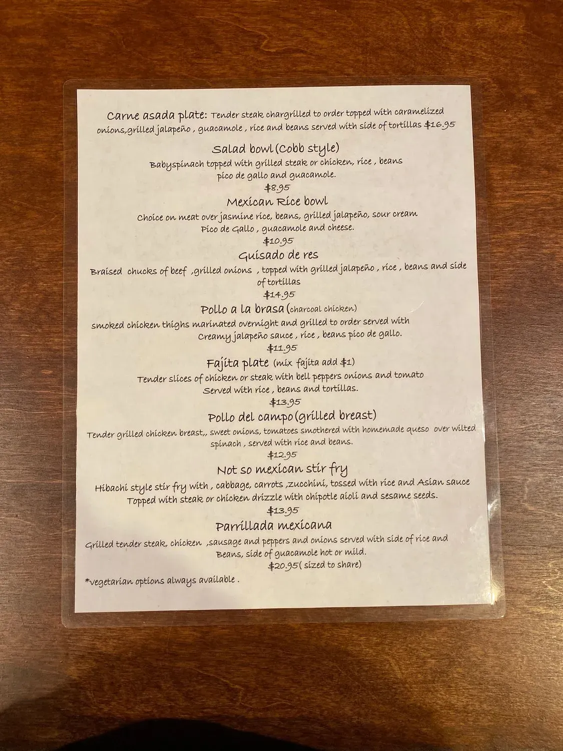 Menu 3