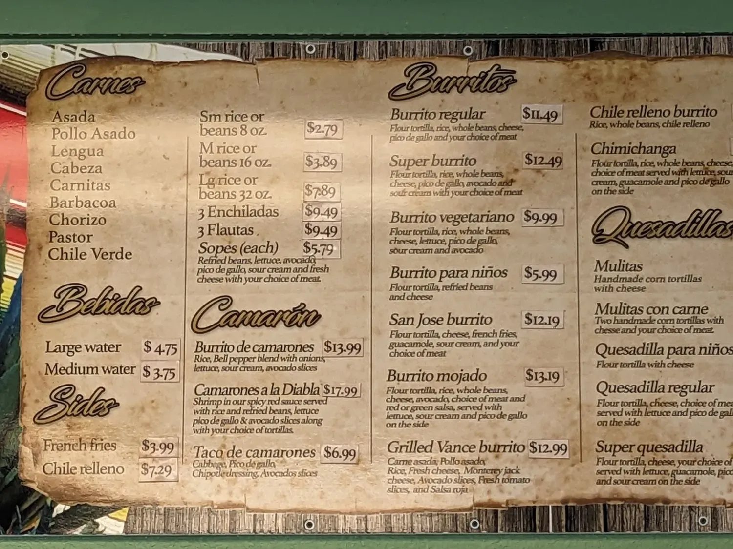 Menu 3