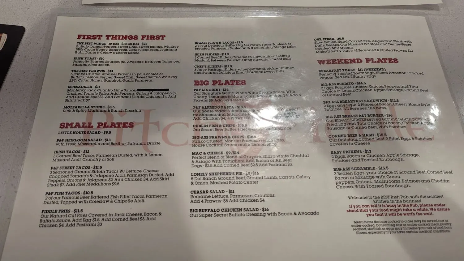 Menu 3