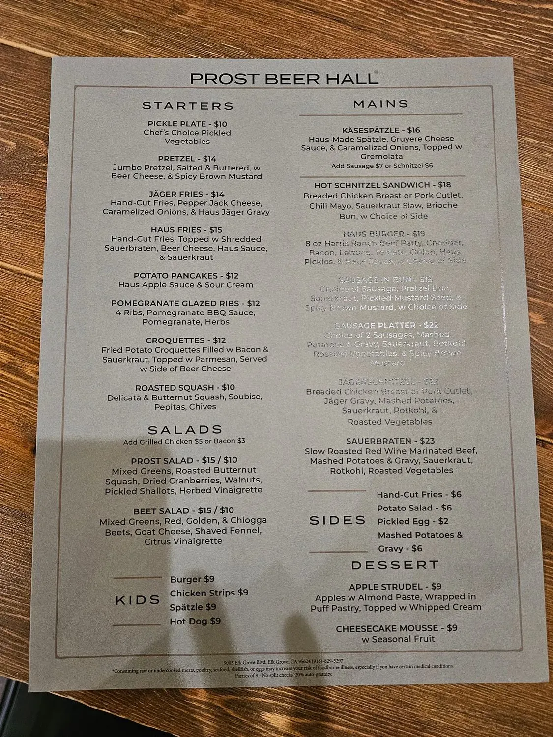 Menu 4