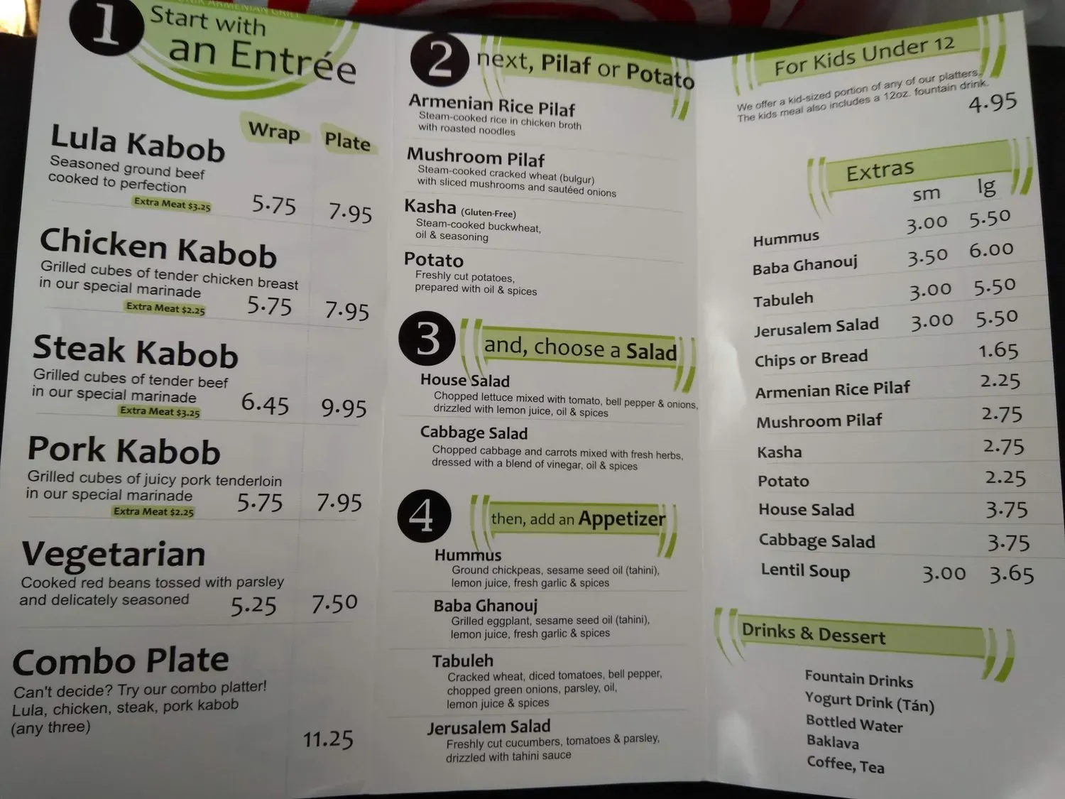 Menu 3