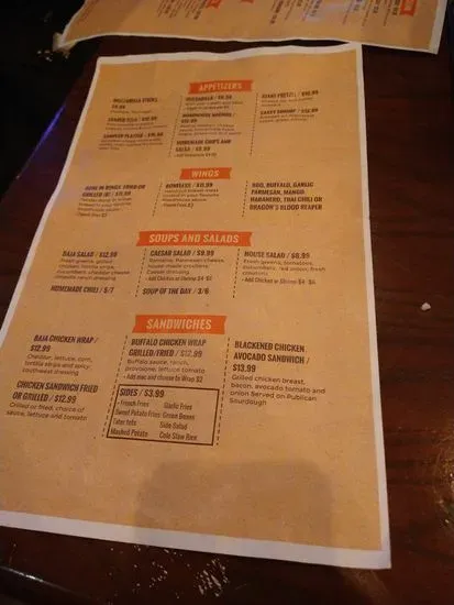 Menu 3