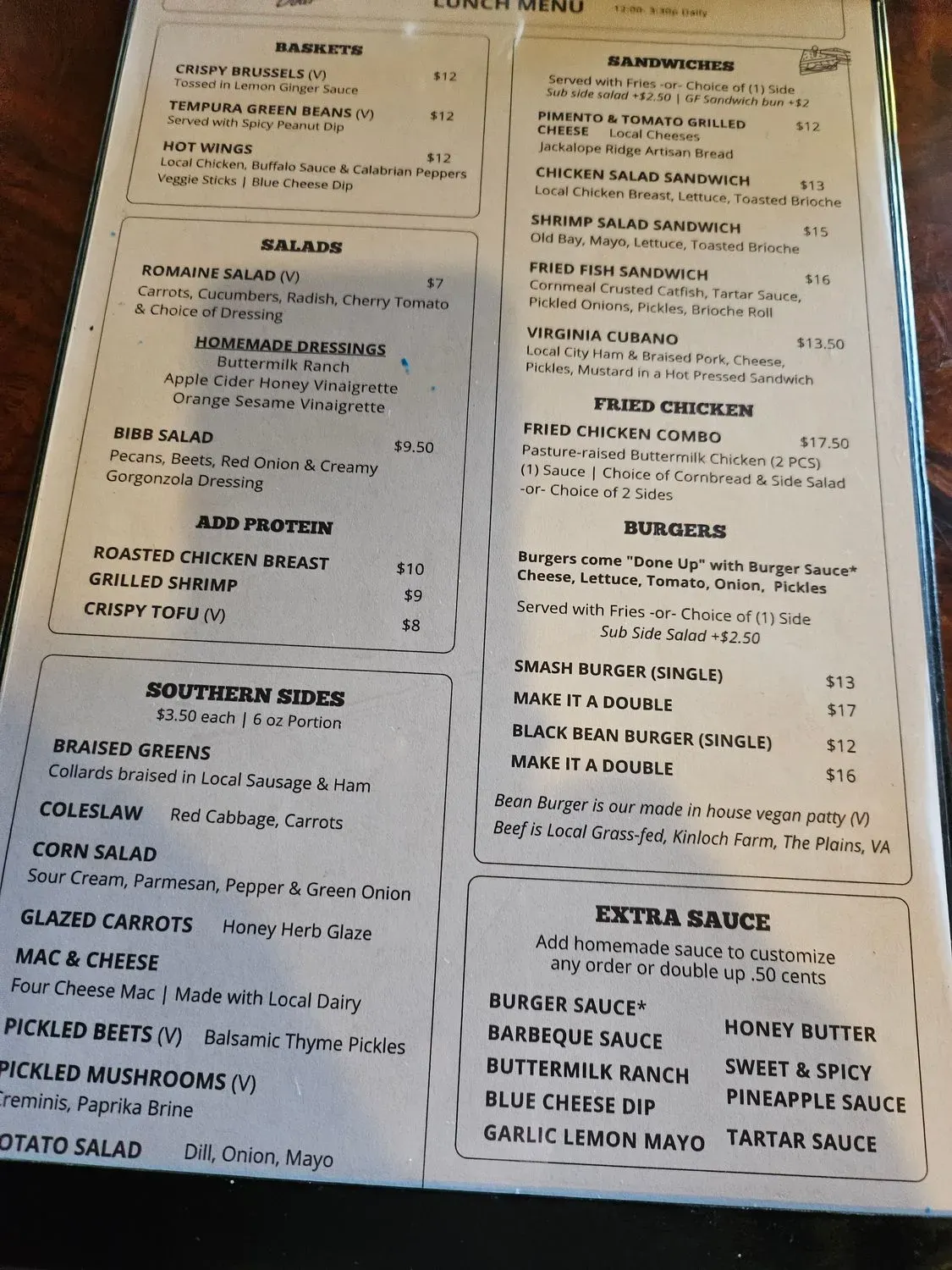 Menu 6