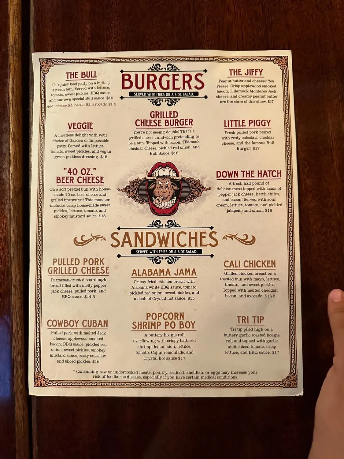 Menu 4