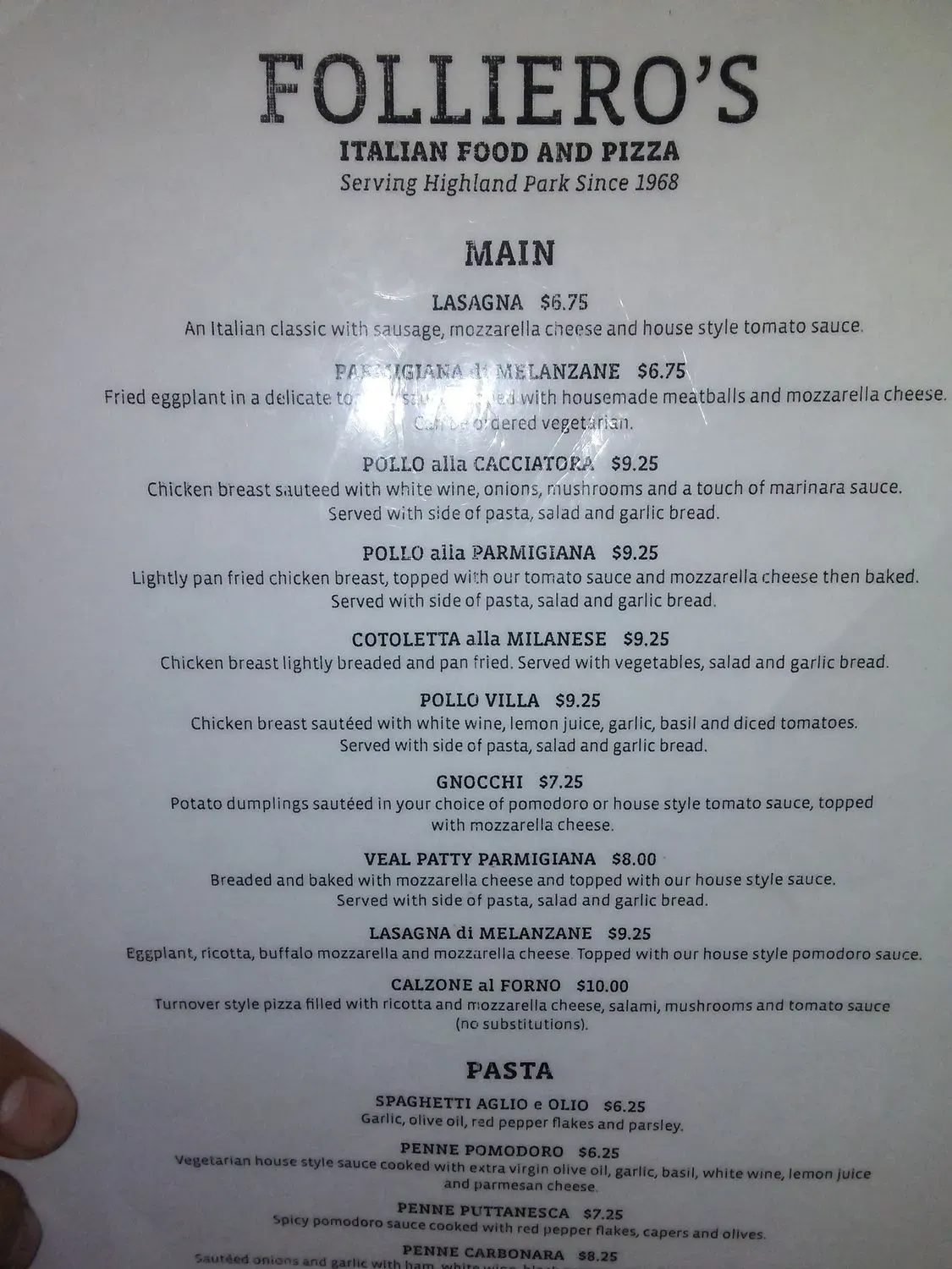 Menu 6