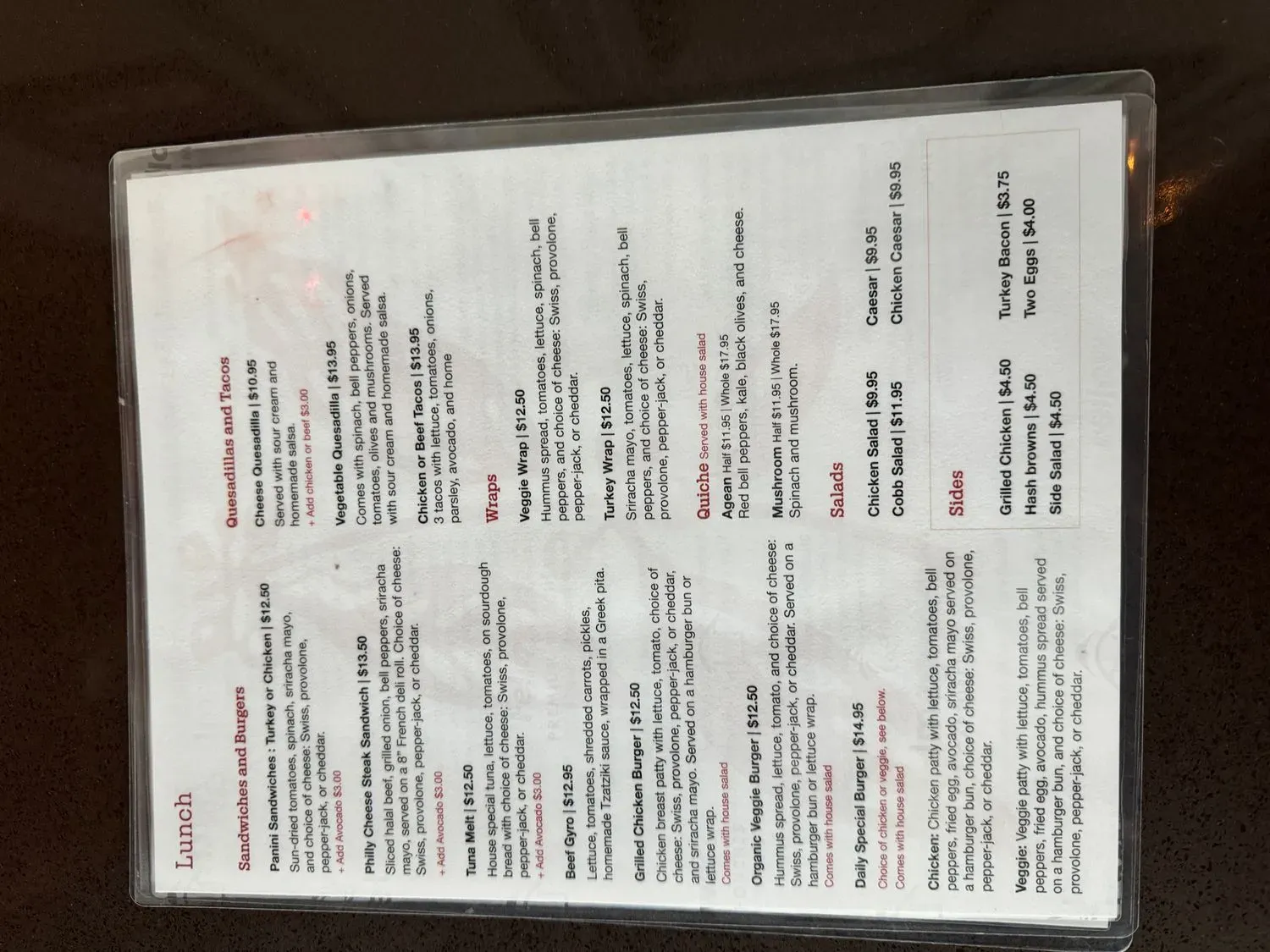 Menu 3