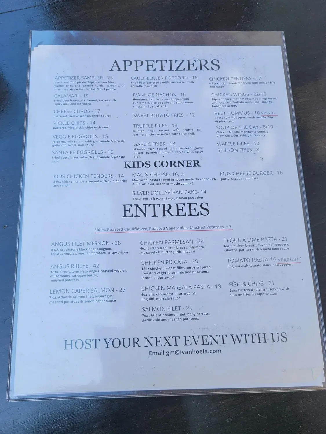 Menu 6