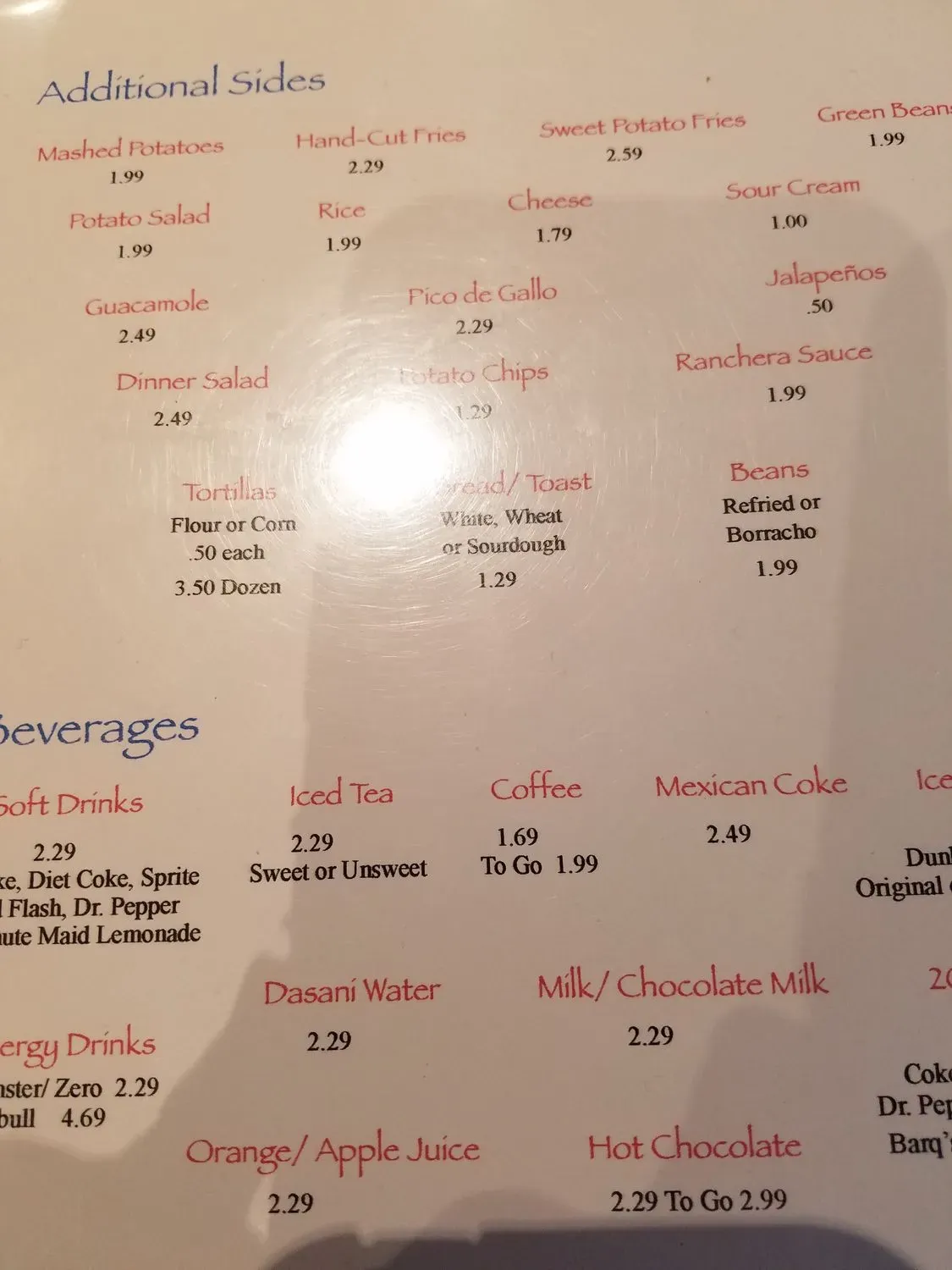 Menu 4