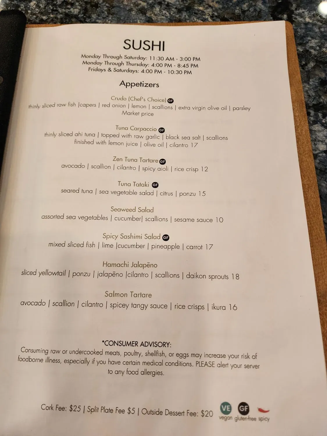 Menu 4