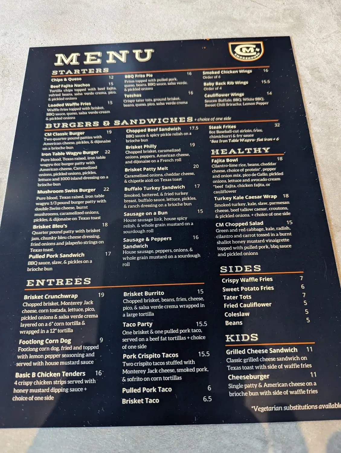 Menu 6