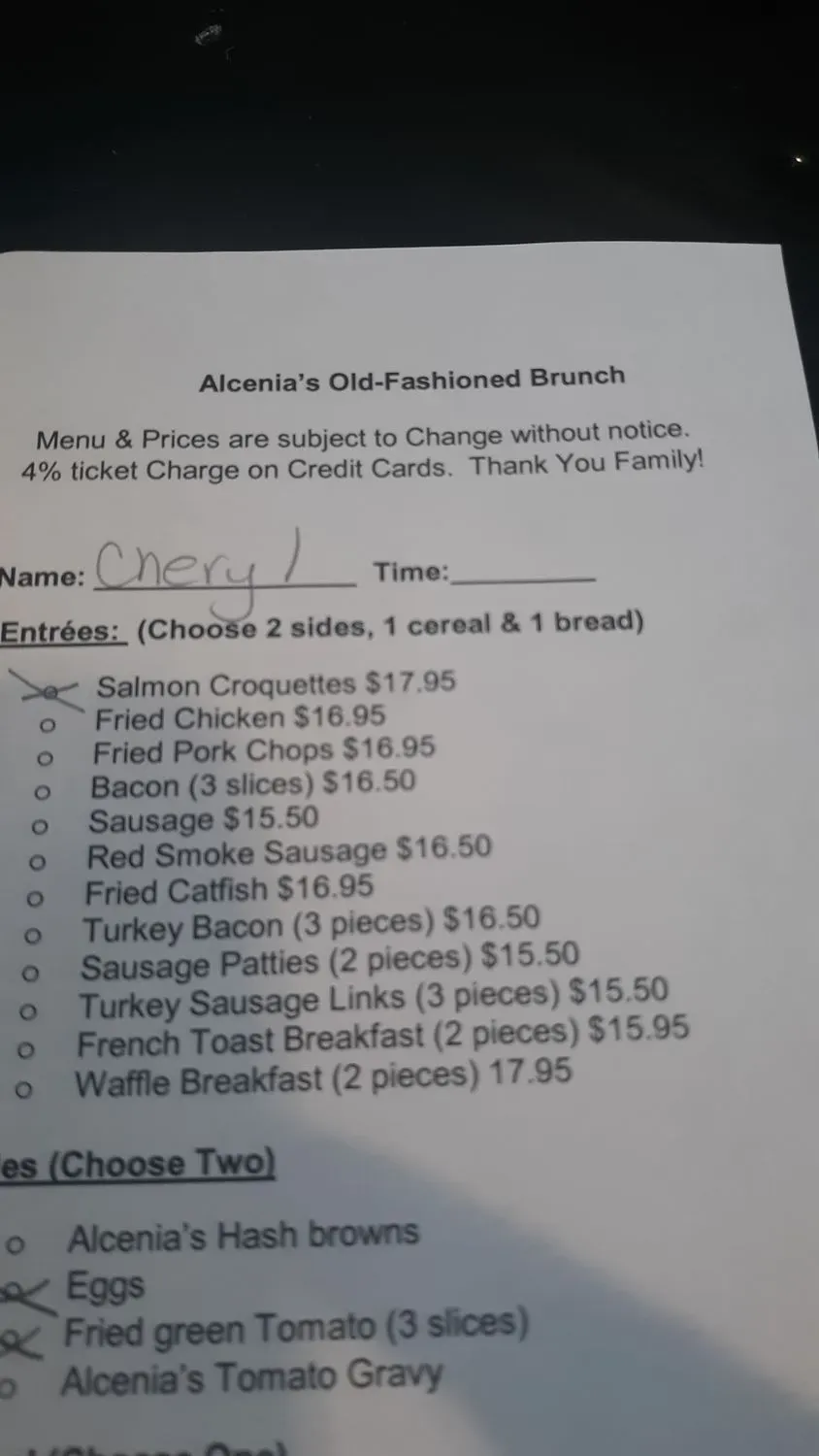 Menu 6