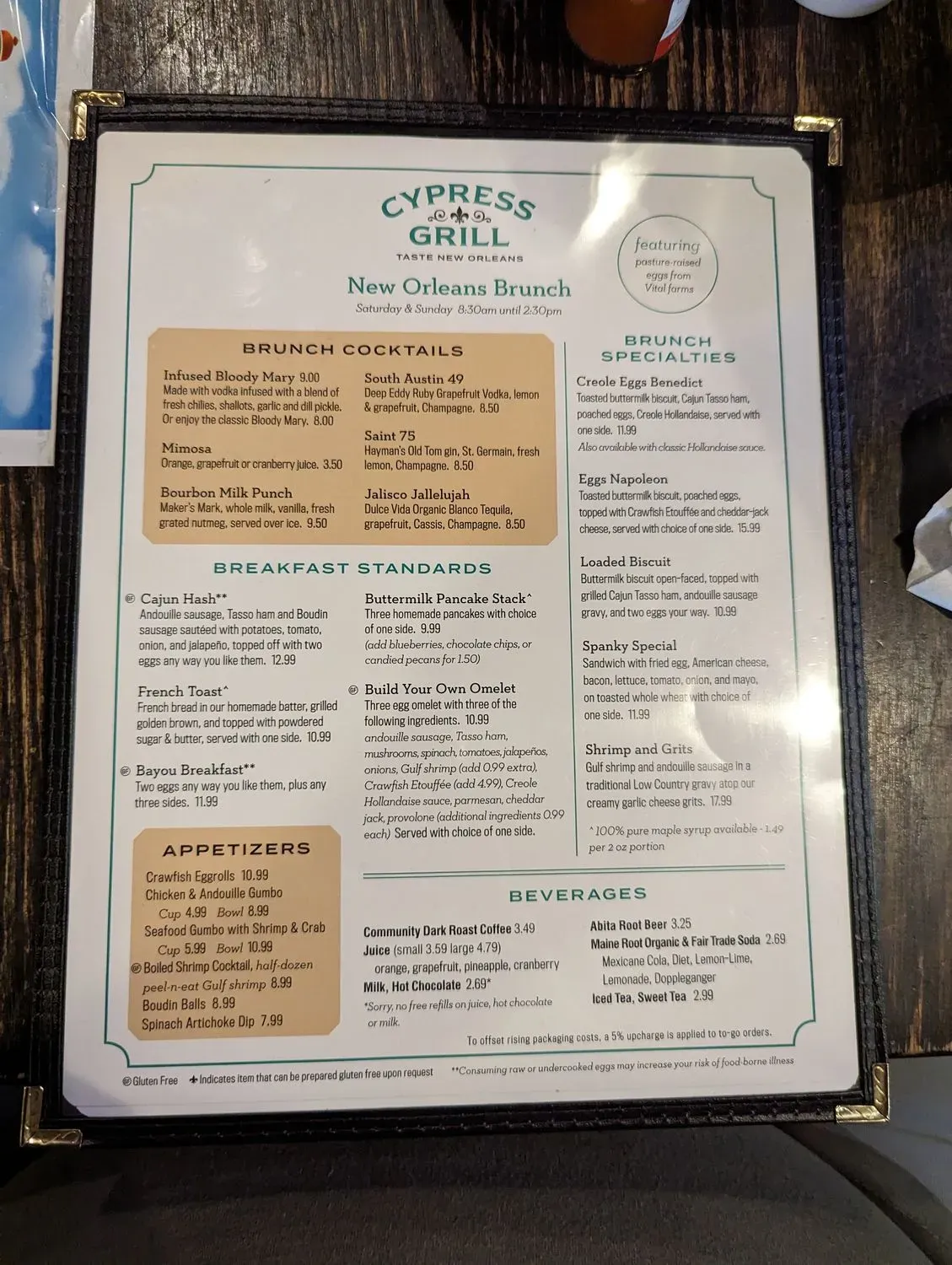 Menu 6