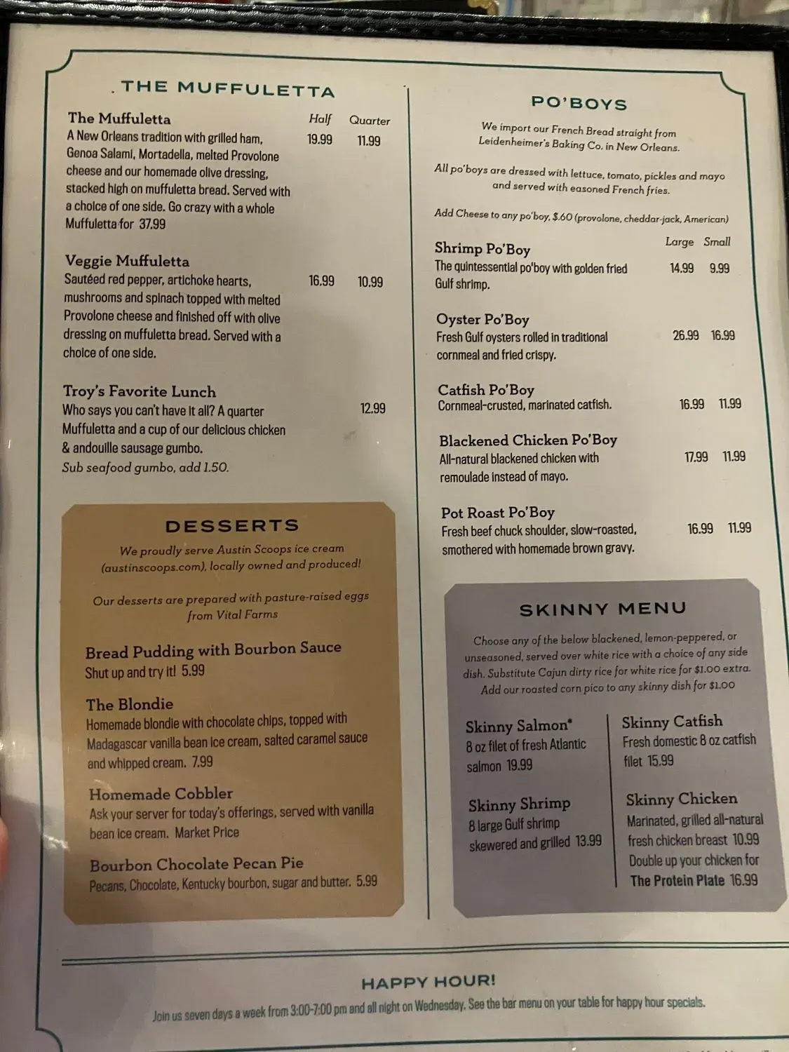 Menu 4