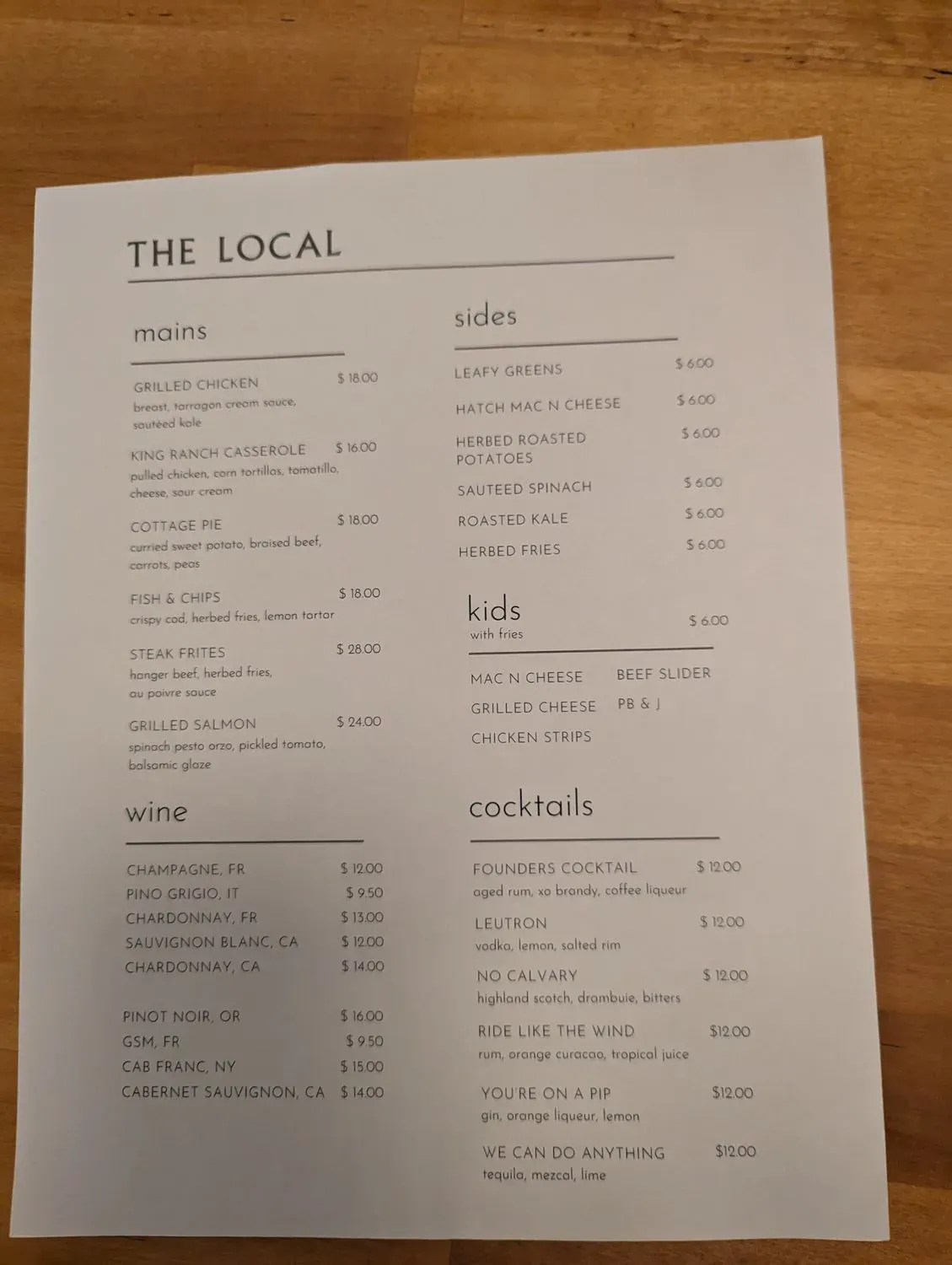 Menu 3