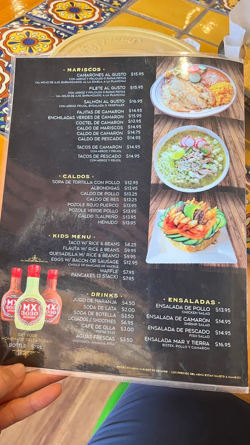 Menu 4