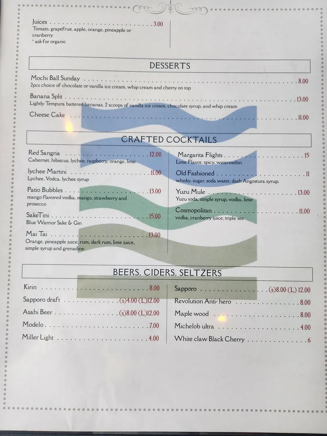 Menu 6