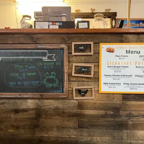 Ava Raines Diner Menu Donalds, SC Checkle