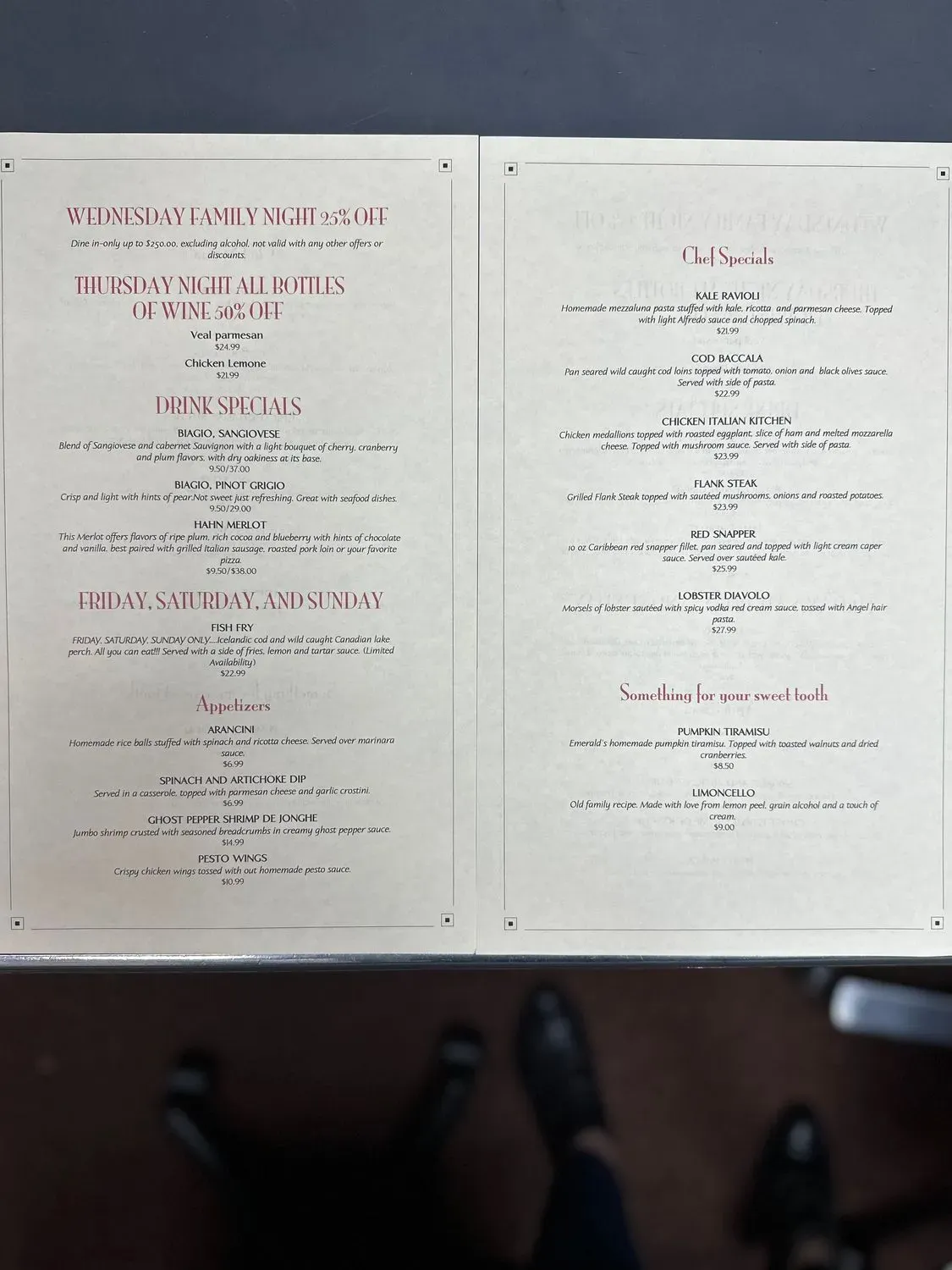 Menu 3