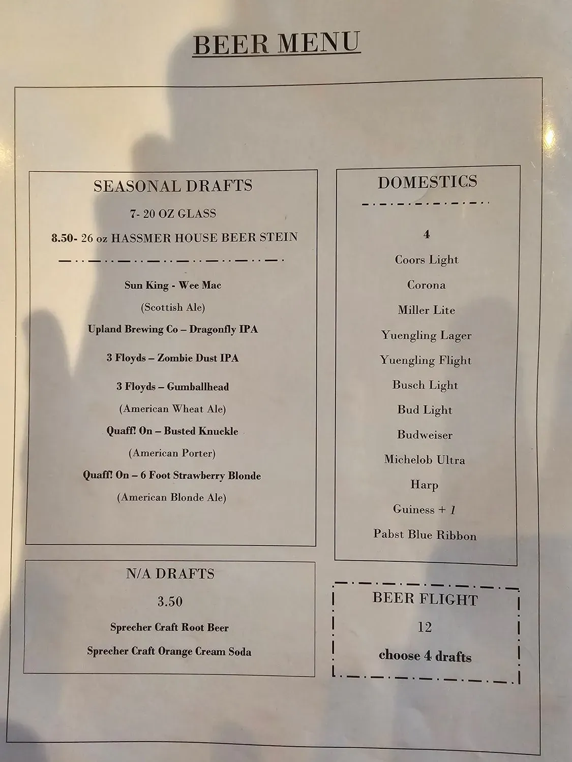 Menu 3