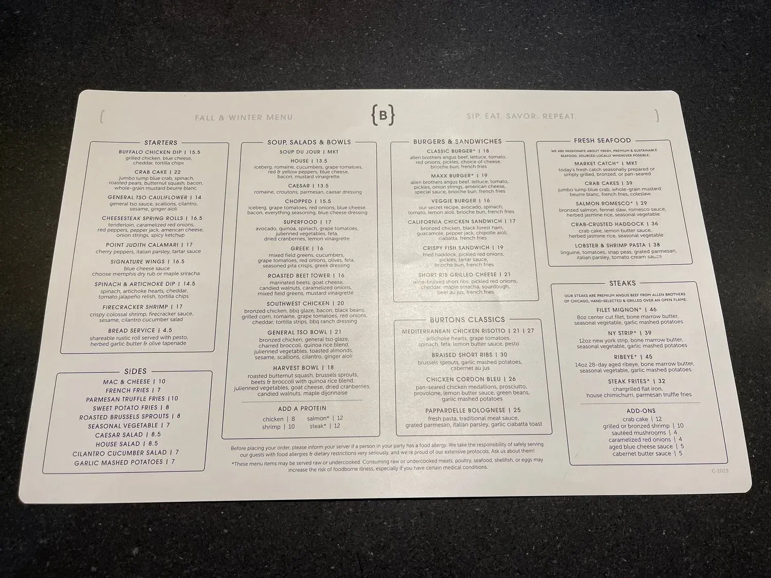 Menu 4