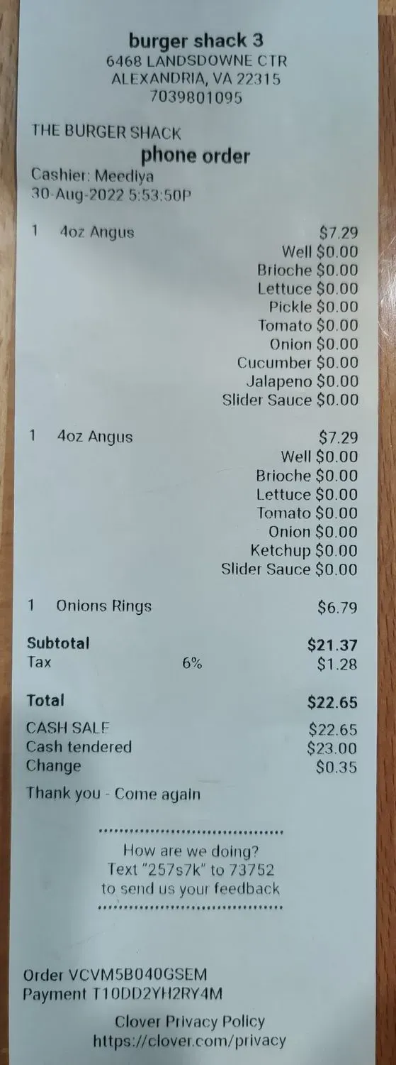 Menu 6