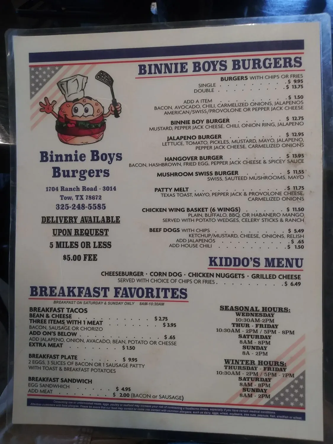 Menu 6