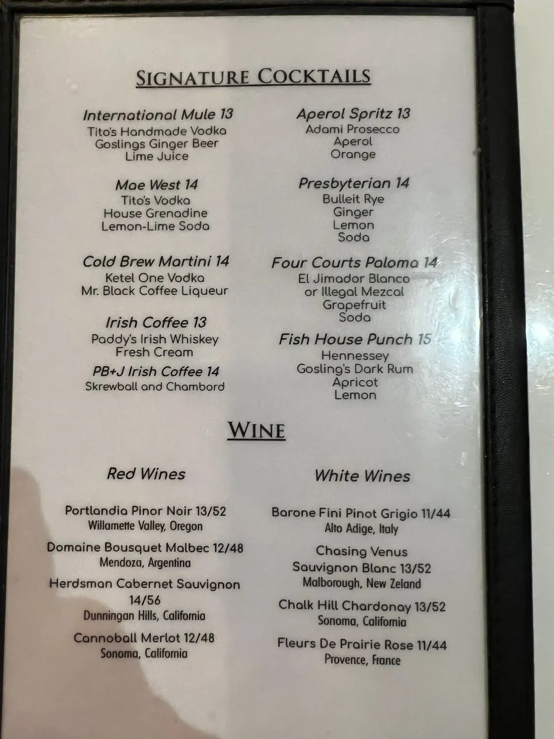 Menu 6