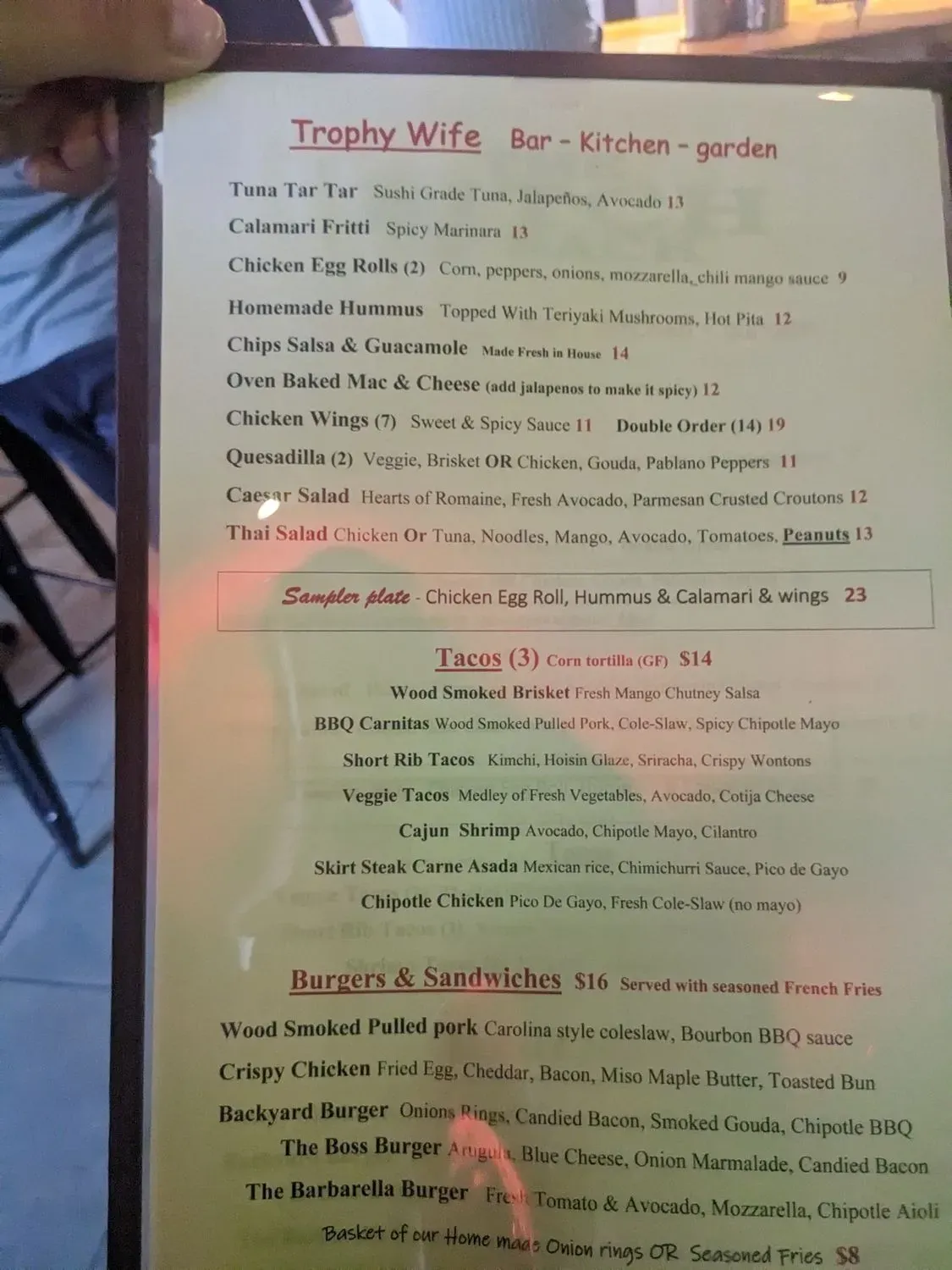 Menu 6