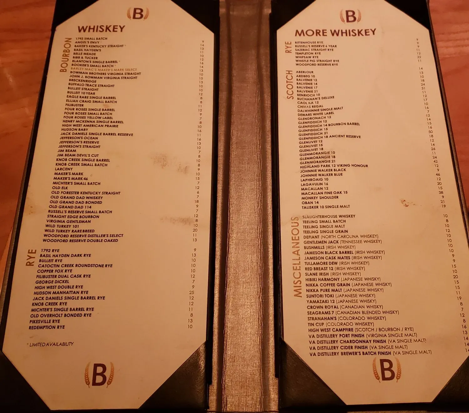 Menu 4