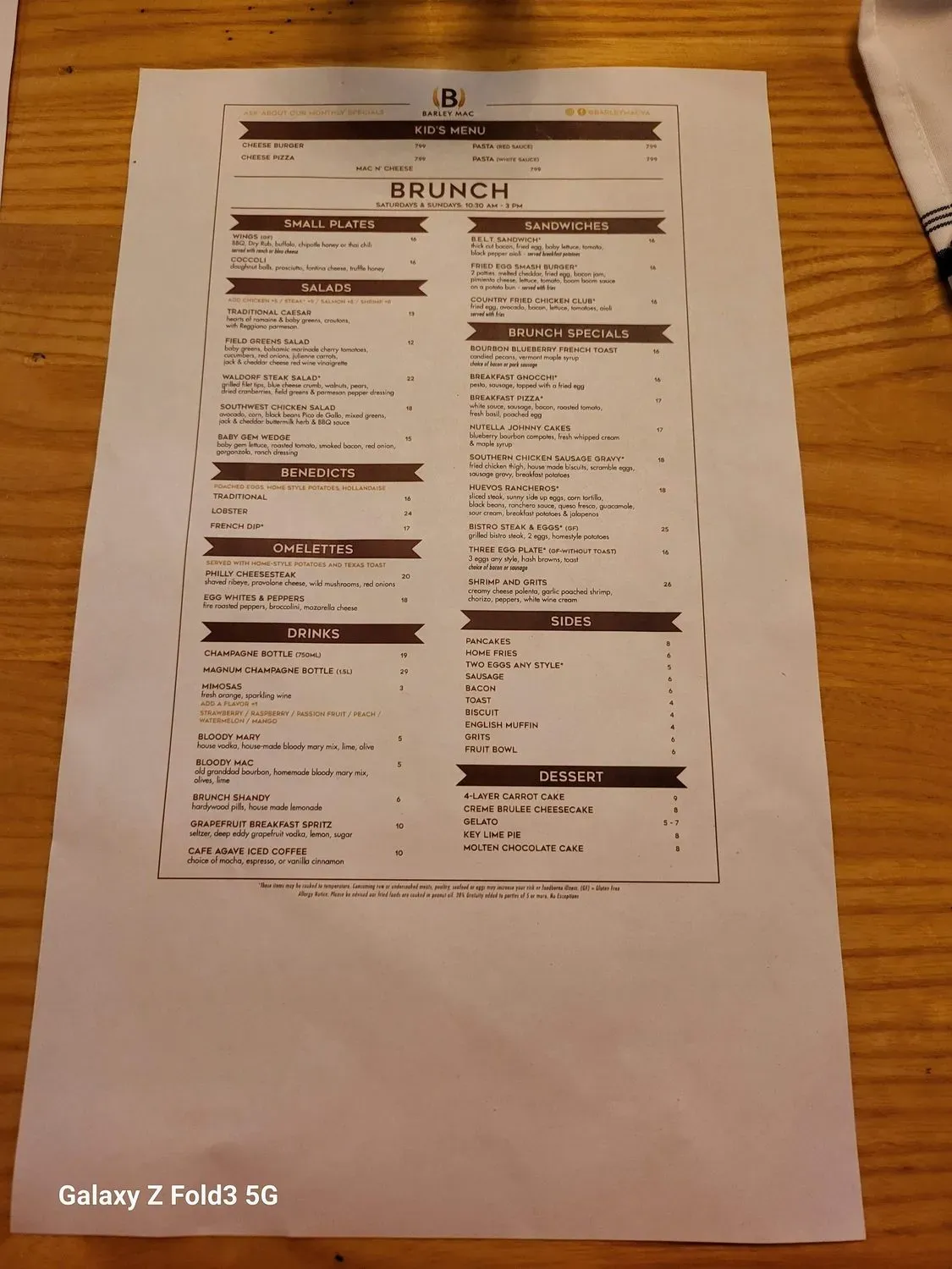 Menu 3