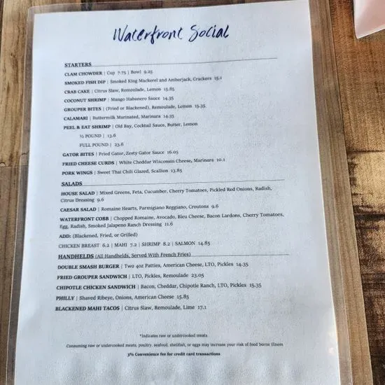 Menu 6