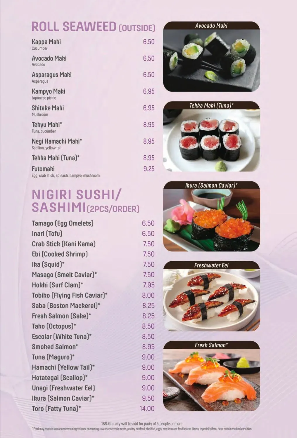 Menu 4