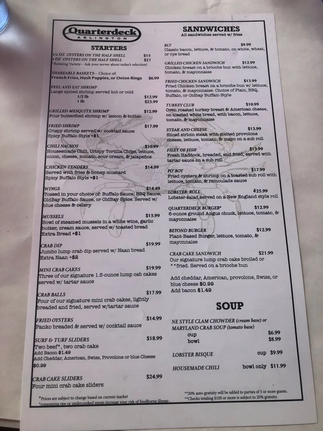 Menu 6