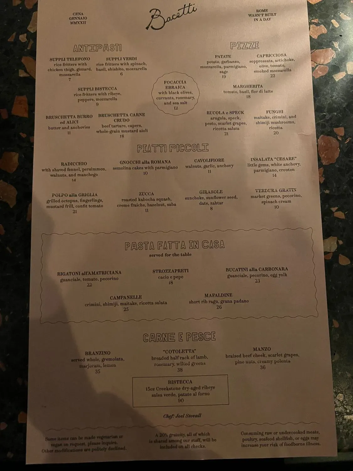 Menu 6