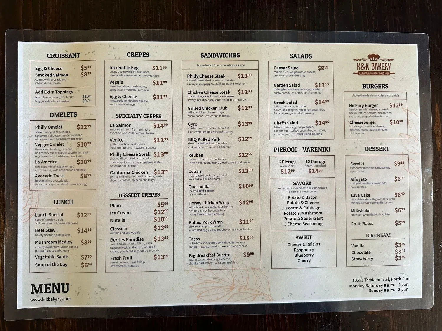 Menu 4