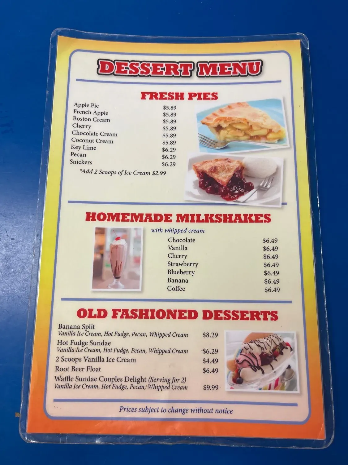 Menu 6