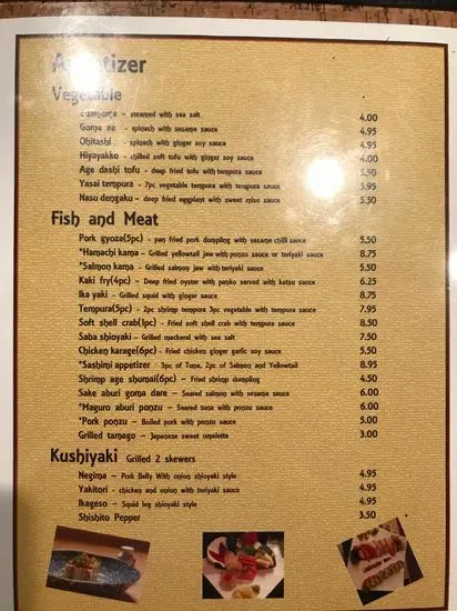 Menu 6