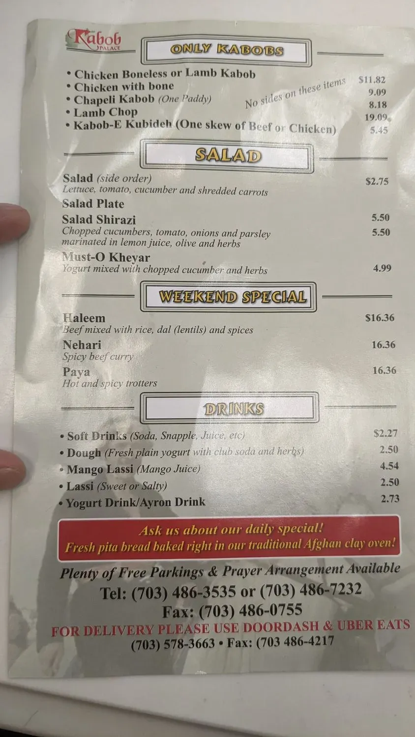 Menu 4