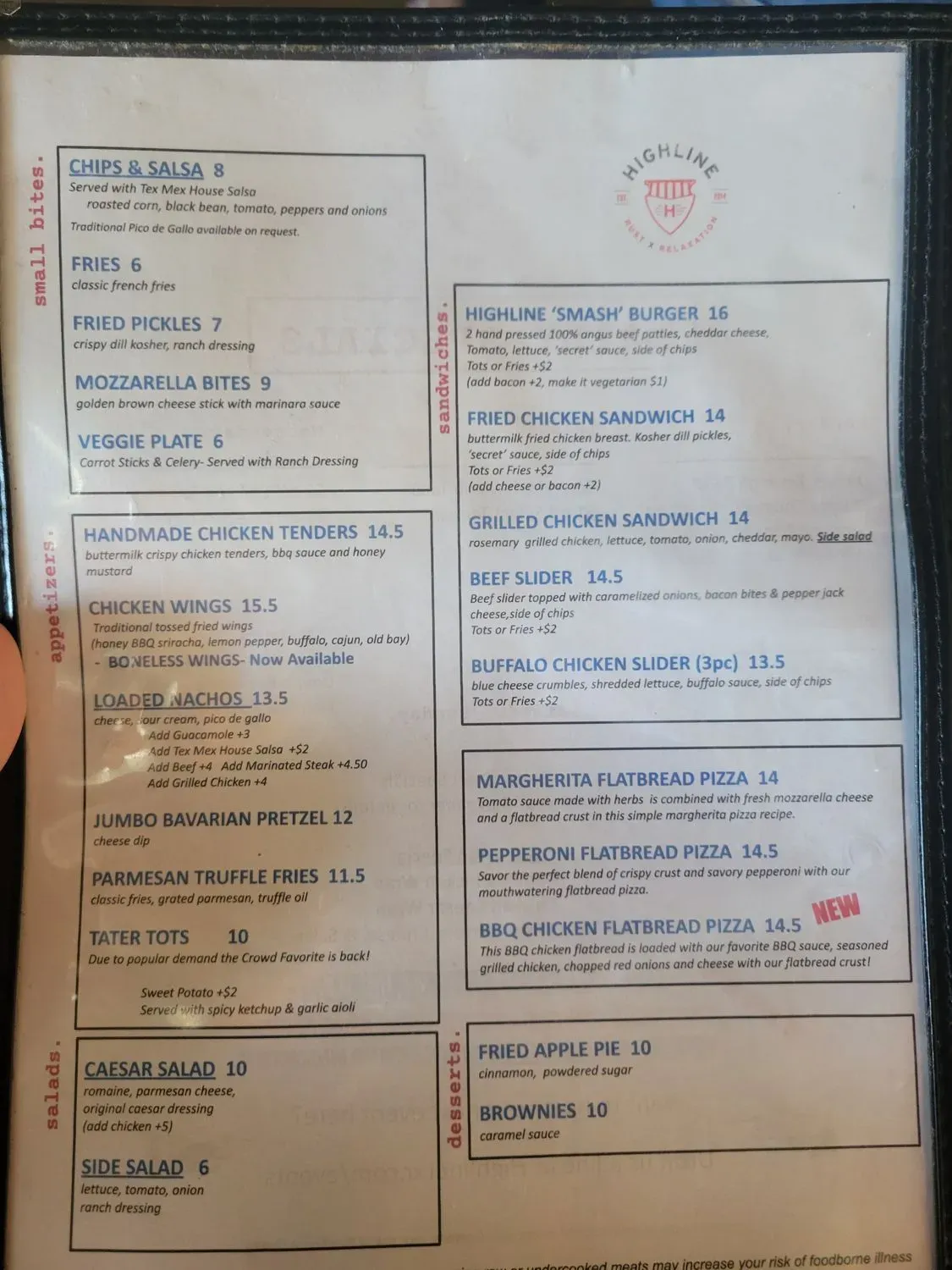 Menu 6