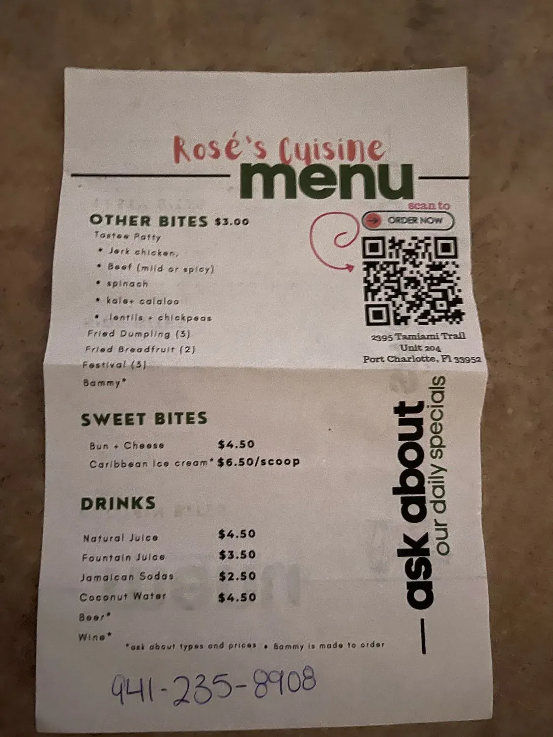 Menu 3