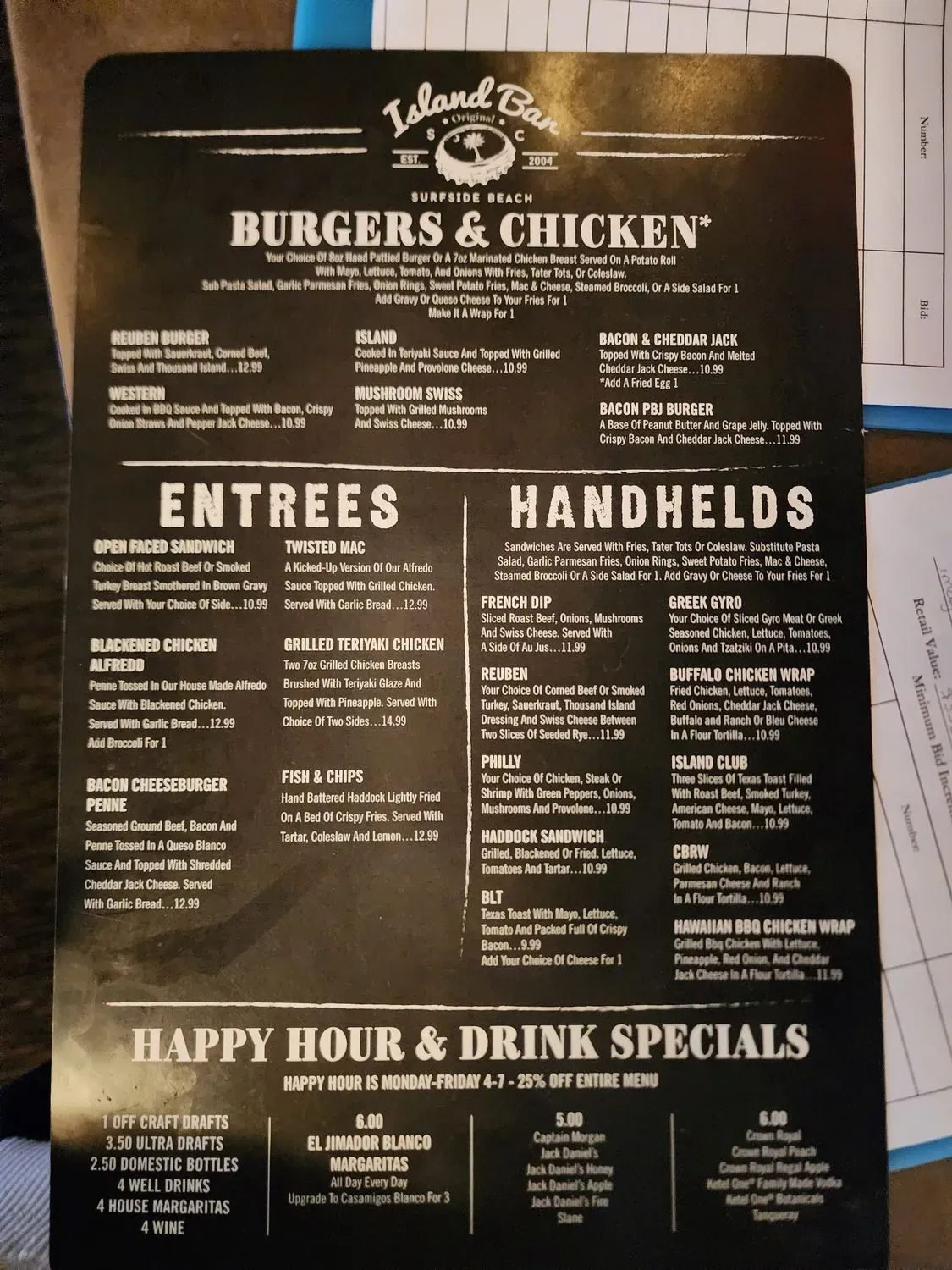 Menu 4