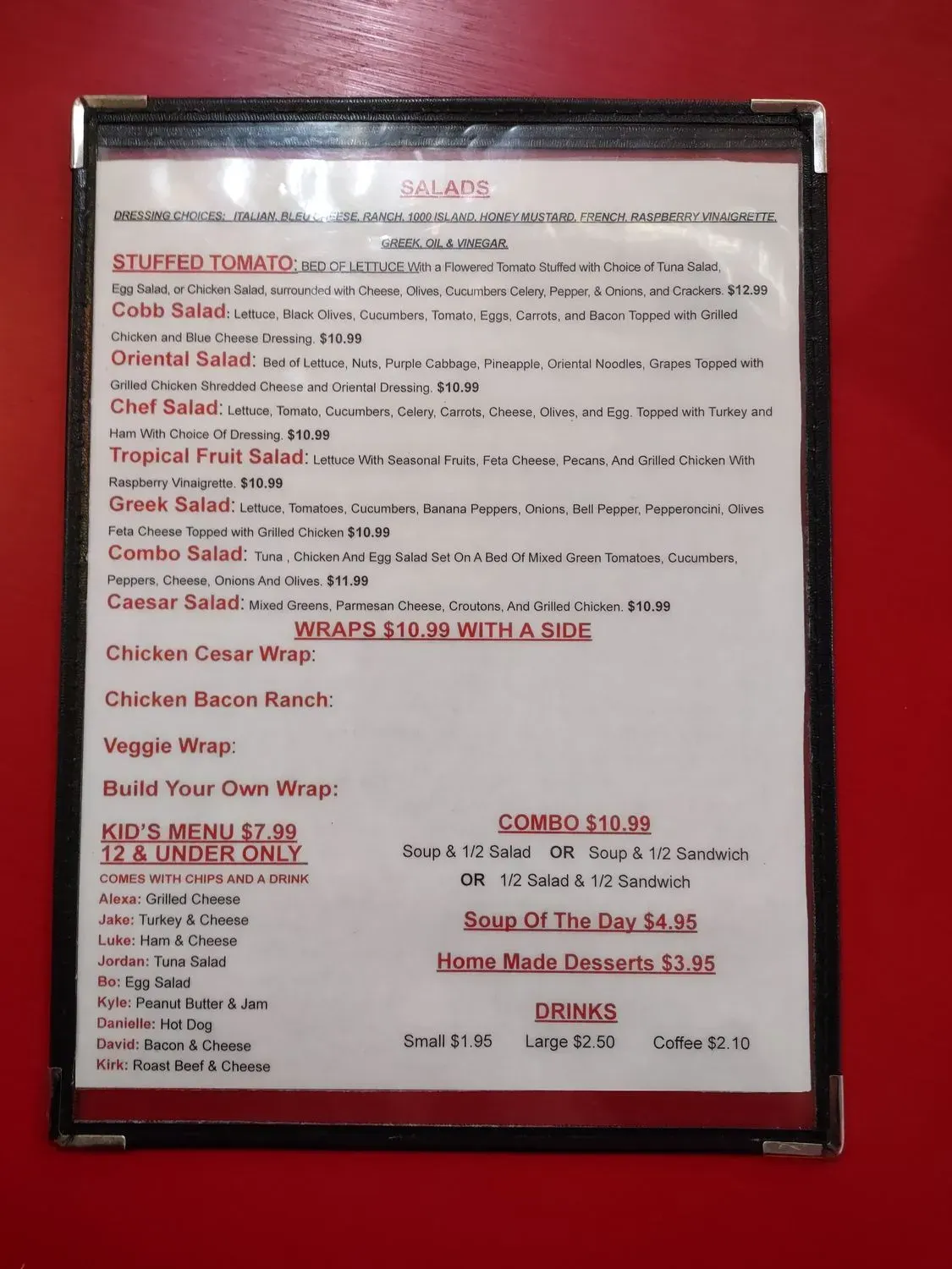 Menu 6