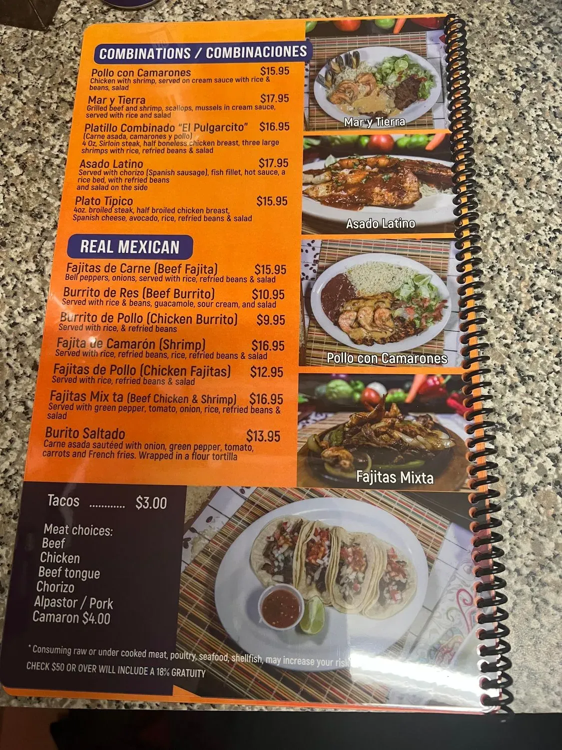 Menu 4