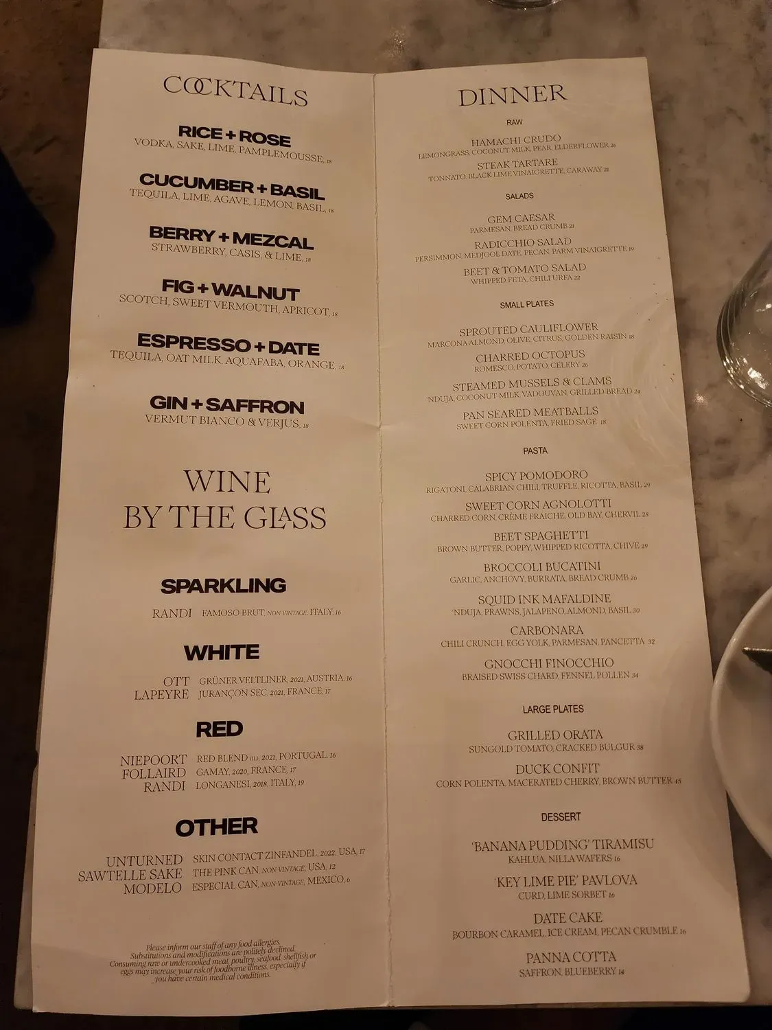 Menu 4