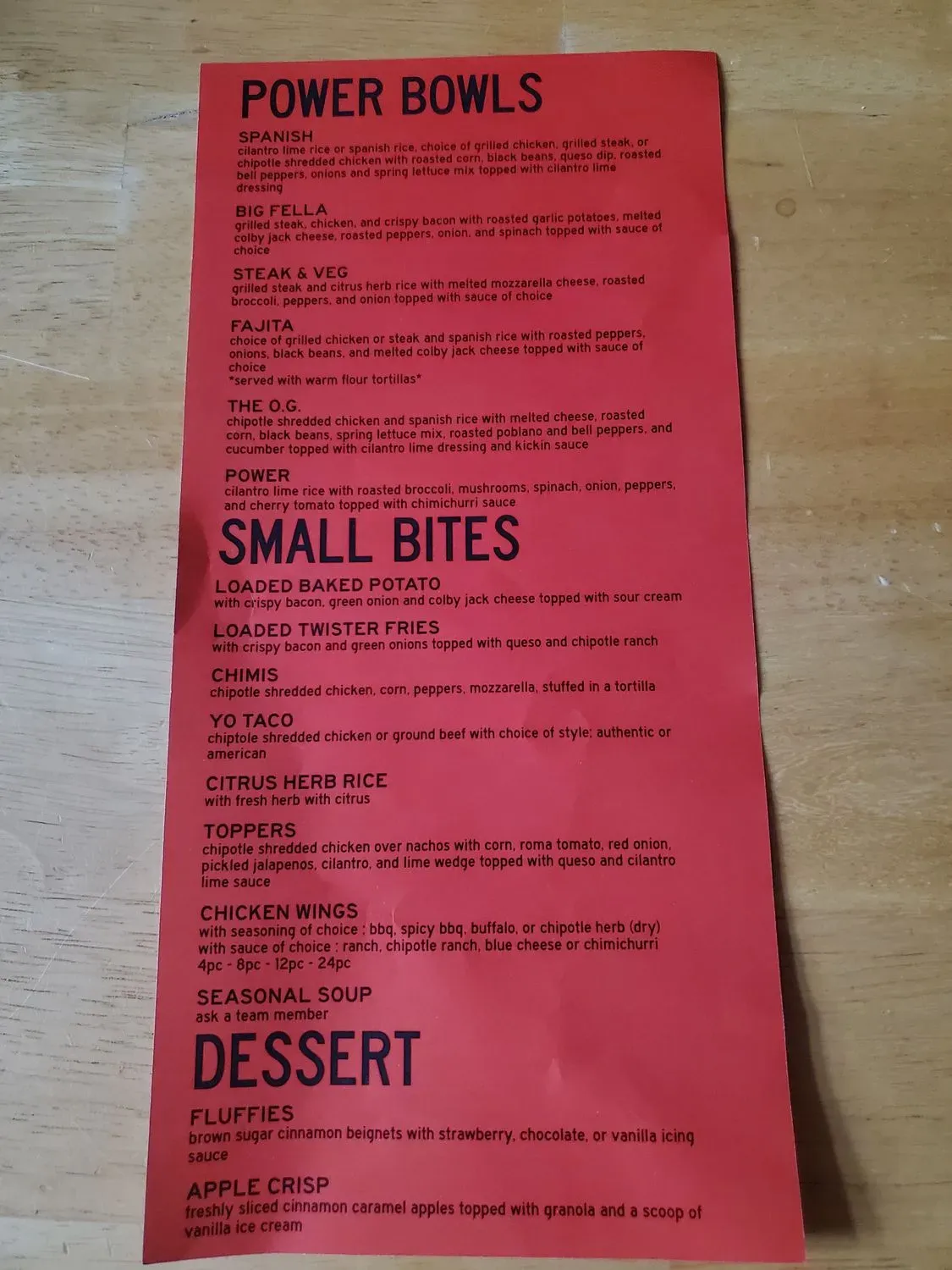 Menu 6