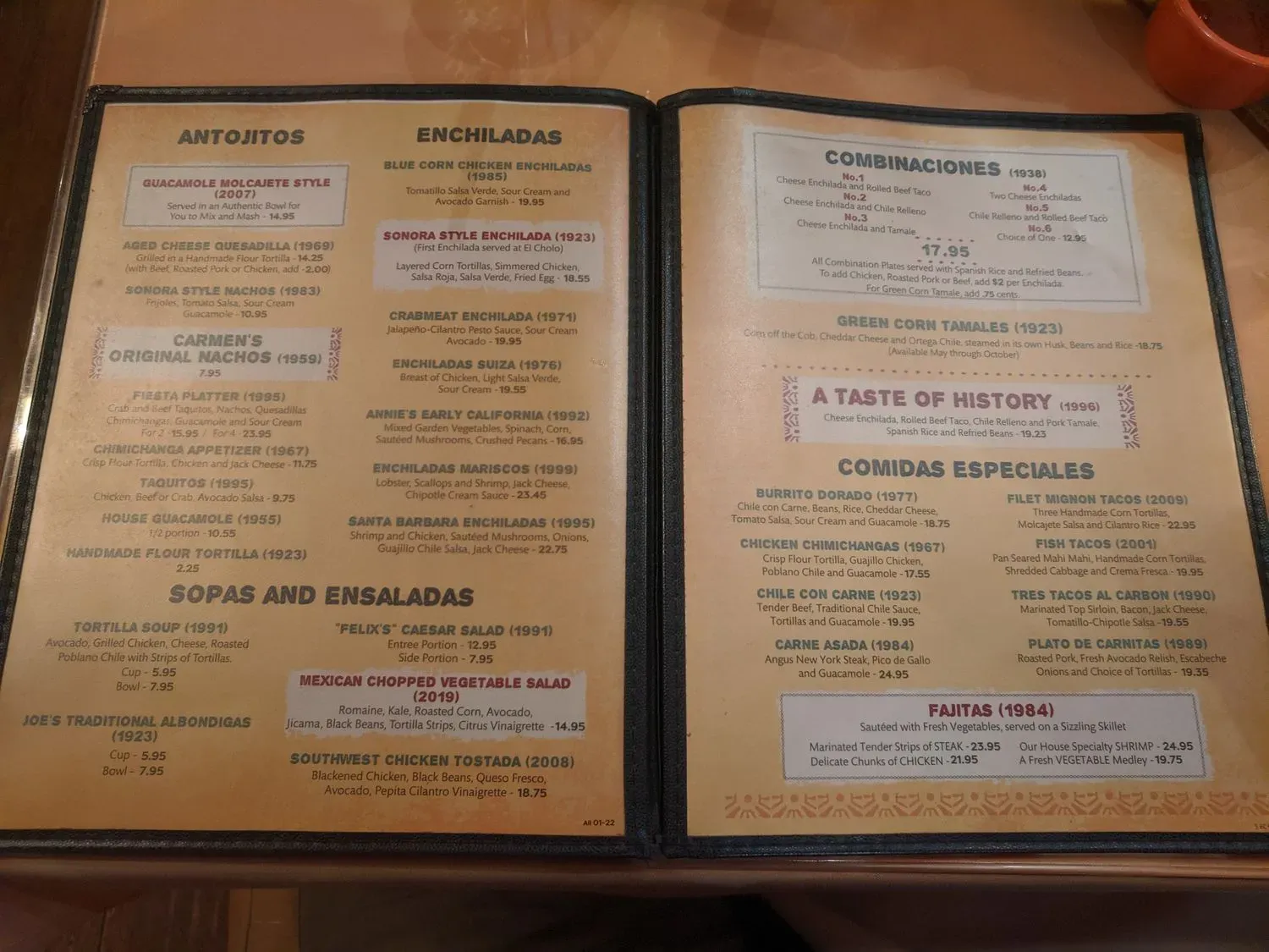 Menu 6