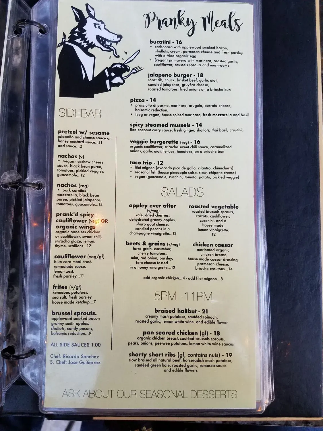 Menu 6